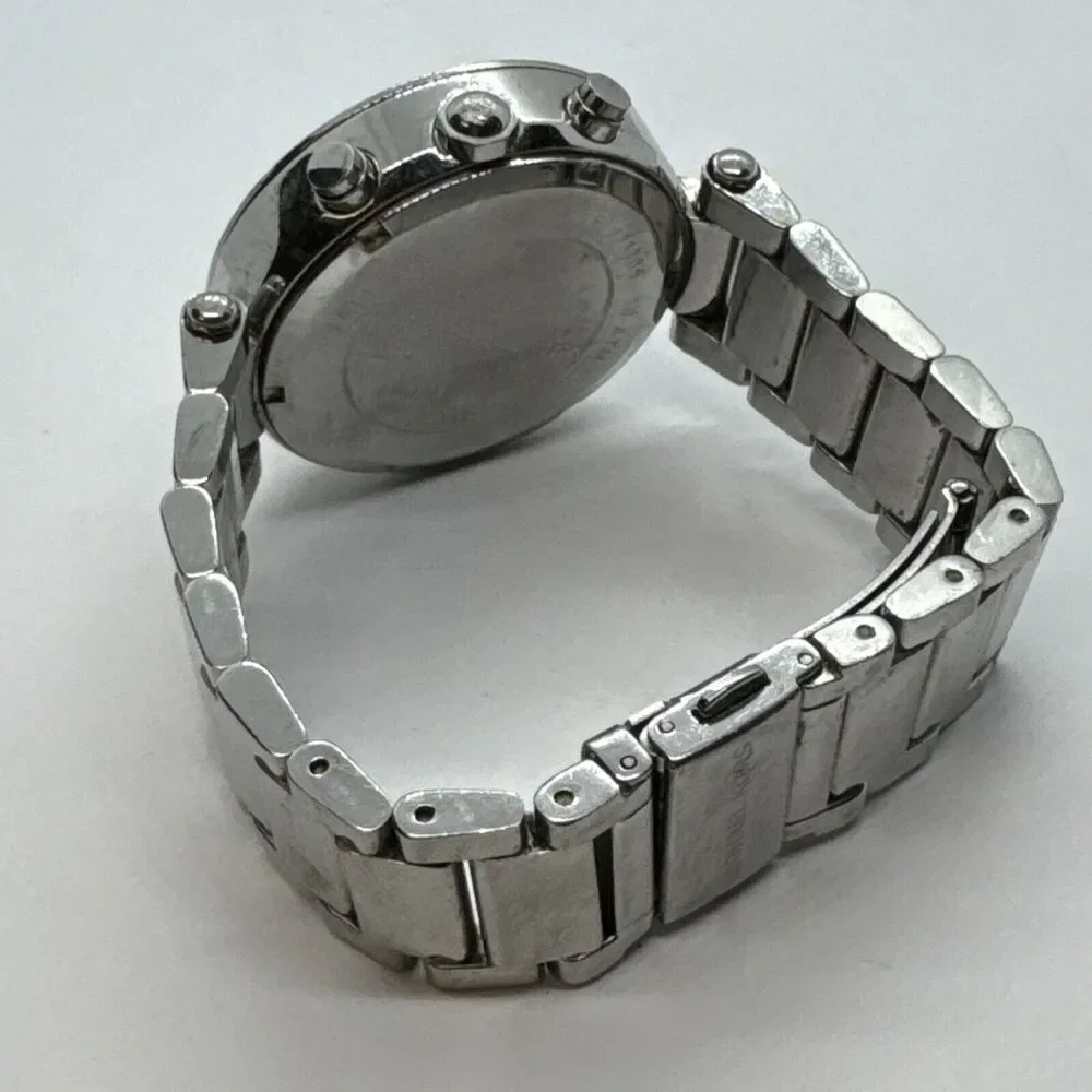 Michael Kors MK5353 Womens Silver Stainless Steel Analog Dial Wrist Watch JNA401